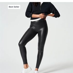 Spanx Faux Leather Leggings